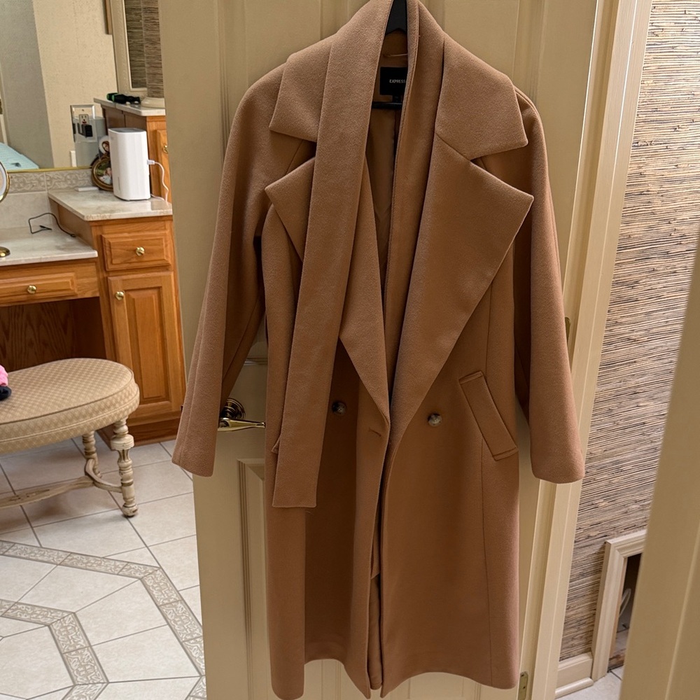 Women's Express Camel Coat